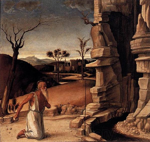 Giovanni Bellini Pesaro Altarpiece France oil painting art